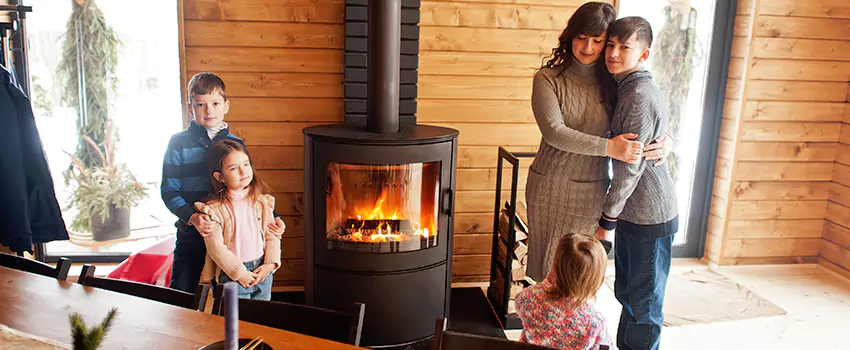 Morso Cast Iron Fireplace Insert Installation in Carson City, Nevada