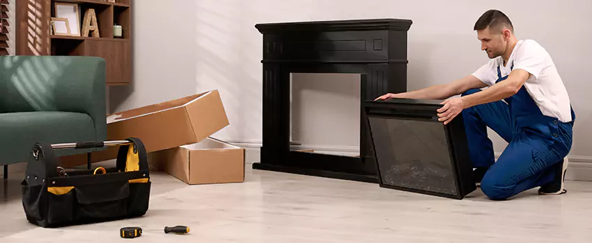 Old Rusted Metal Fireplace Repair And Replacement in Carson City, NV
